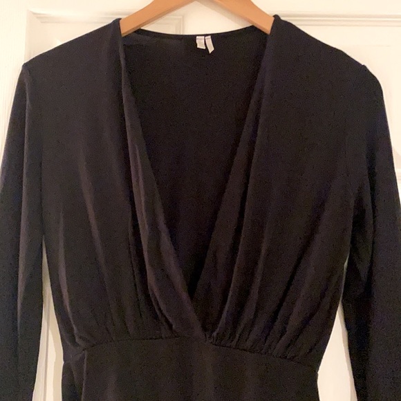 U|O Out From Under Long-sleeve Plunging V Bodysuit - Picture 4 of 9